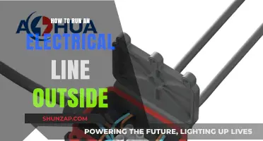 Electrical Line Installation: DIY Outdoor Wiring