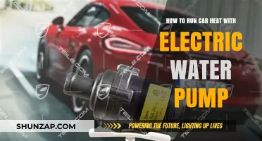 Efficient Car Heating: Using an Electric Water Pump for Optimal Warmth
