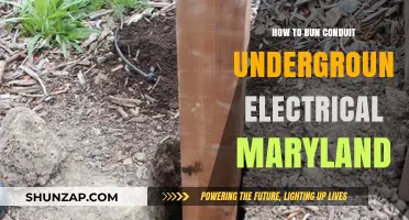 Underground Electrical Conduit: Maryland's DIY Guide