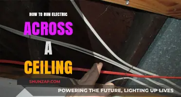 Running Electrical Wires Across Ceilings: DIY Guide
