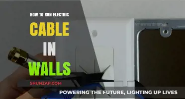 Running Electrical Cable in Walls: DIY Guide