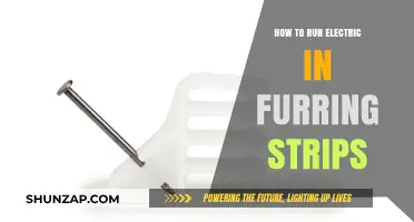 Electric Wiring: Furring Strips Installation Guide