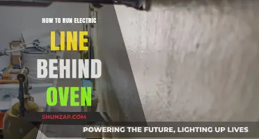DIY Guide: Running Electric Line Behind Oven