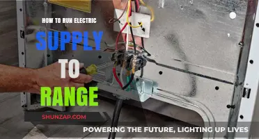 Running Electric Supply to Your Range: A DIY Guide