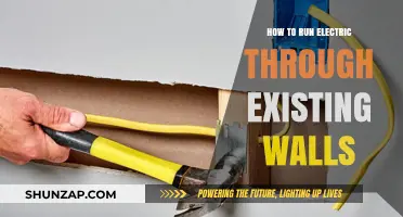 Running Electrical Wires Through Existing Walls: DIY Guide