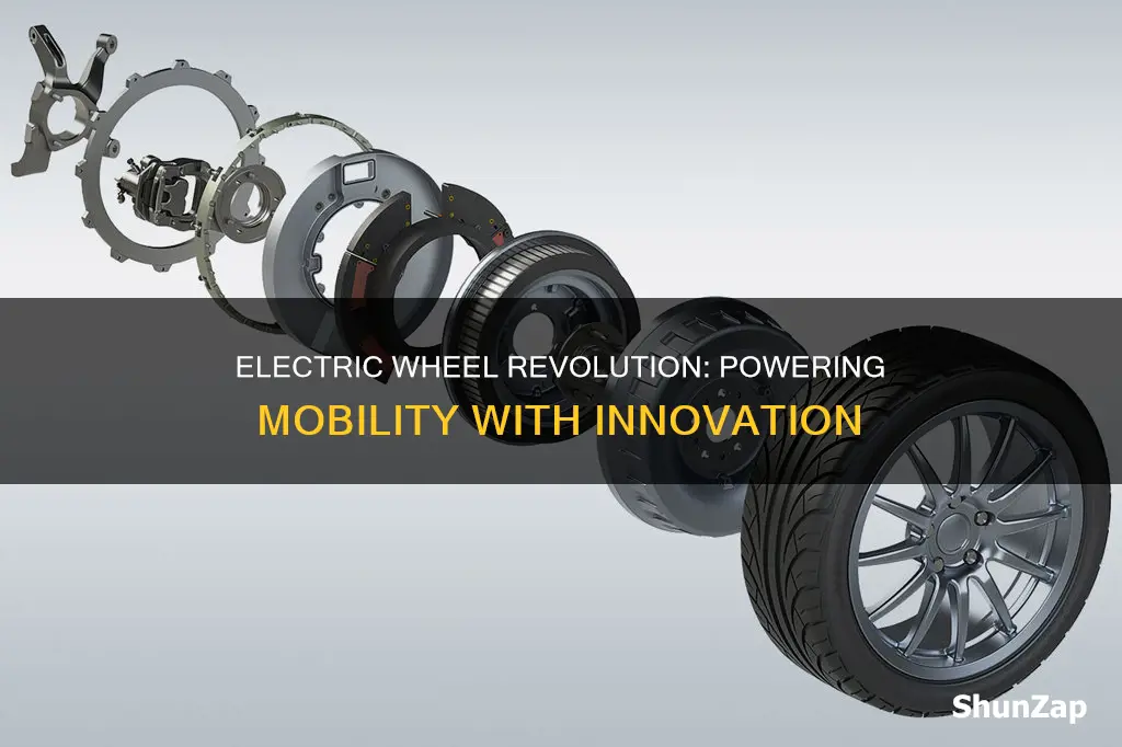 how to run electric thru a wheel