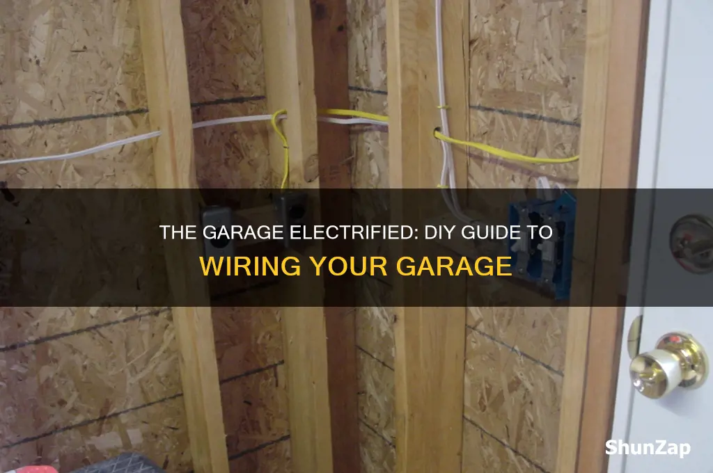 how to run electric to a garage