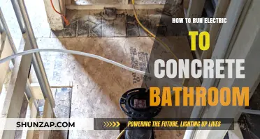 Electric Wiring in Concrete Bathrooms: A DIY Guide