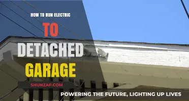 Electricity in Your Detached Garage: DIY or Call an Electrician?