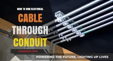 Running Electrical Cable: Conduit Installation Guide