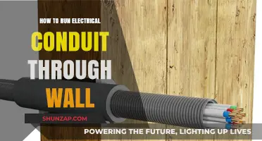 Running Electrical Conduit: Wall Drilling Essentials