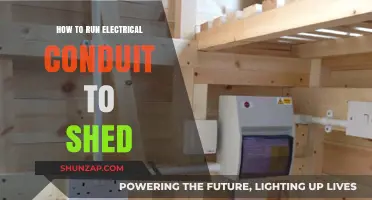 Electrical Conduit to Your Shed: A DIY Guide