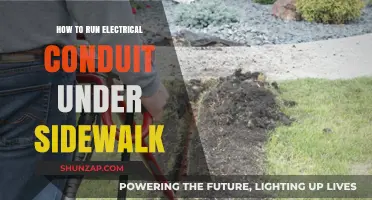 Electrical Conduit Installation: Sidewalk Solutions