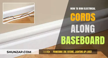 Concealing Cords: Running Electrical Wires Along Baseboards