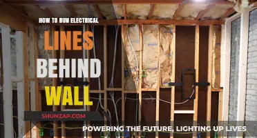 Concealing Electrical Wires: A DIY Guide to Running Lines
