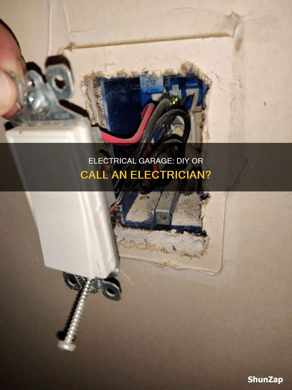 how to run electrical to attached garage