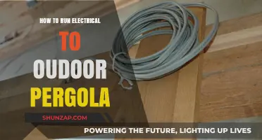 Electrifying Your Outdoor Pergola: A Step-by-Step Guide
