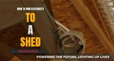 Running Electricity to Your Shed: A Step-by-Step Guide