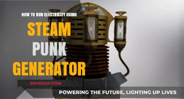 Steampunk Generator: Harnessing Electricity with Retro-Futuristic Flair
