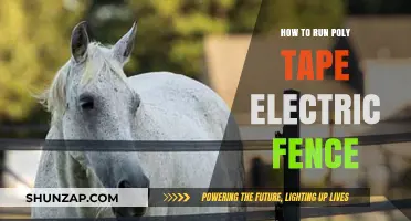 Setting Up Poly Tape Electric Fences: A Guide