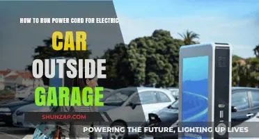 Easy Outdoor EV Charging: Running Power Cord Outside Your Garage