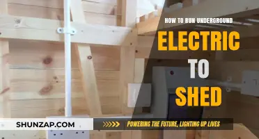 The Ultimate Guide to Running Underground Electric to Your Shed