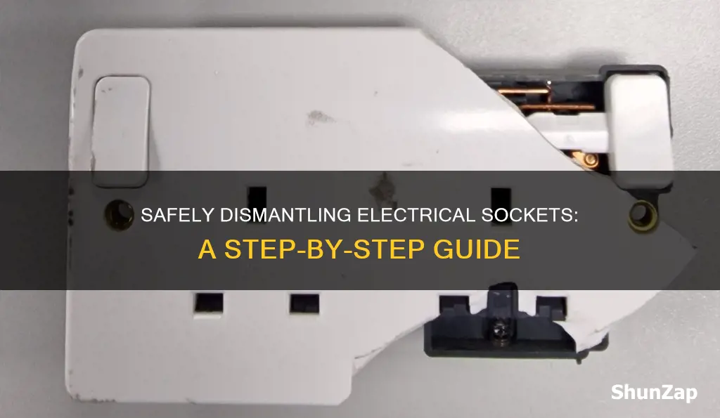 how to safely destroy an electrical socket