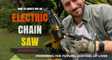 Mastering the Electric Chainsaw: A Guide to Safe Operation