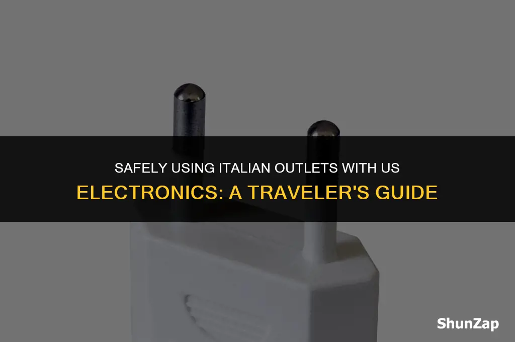 how to safely use italian electrical outlets with us electronics