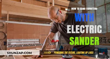 Sanding Furniture: Electric Sander Techniques for Smooth Finishes