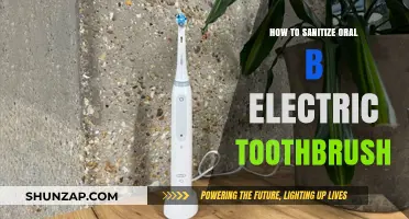 Sanitizing Your Oral-B Electric Toothbrush: A Step-by-Step Guide
