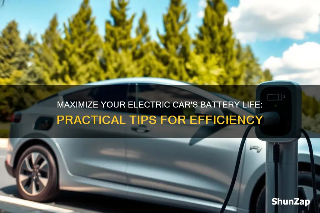 how to save battery on electric car
