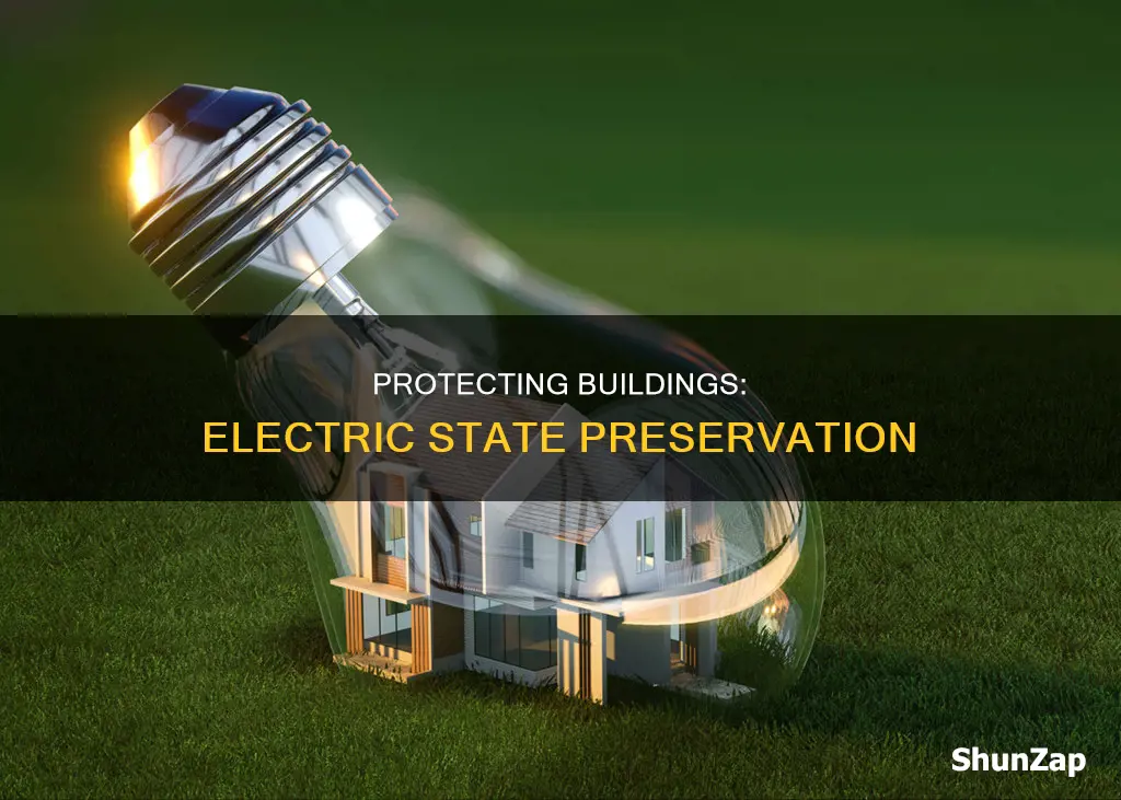 how to save buildings in electric state