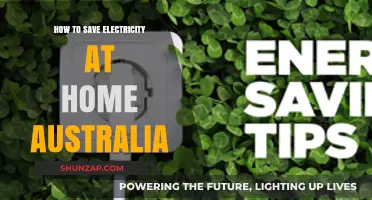 Australian Households: Save Electricity, Save Money