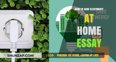 Cutting Down Electricity Bills at Home