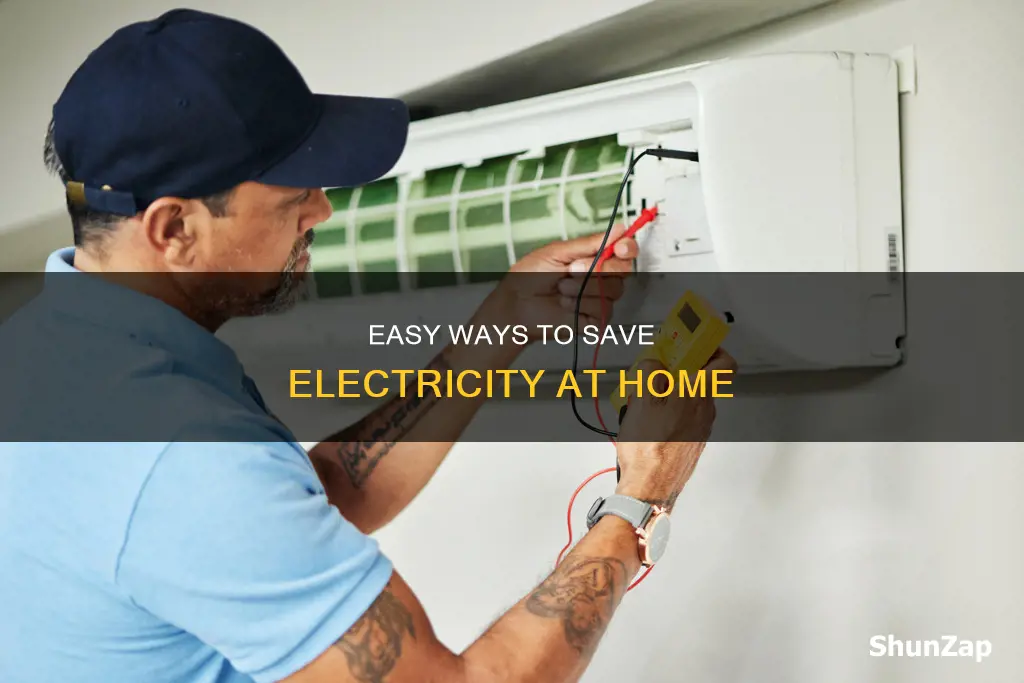how to save electricity at home ppt