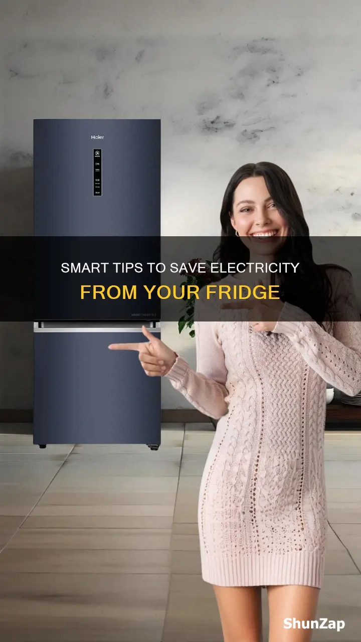 how to save electricity at home refrigerator