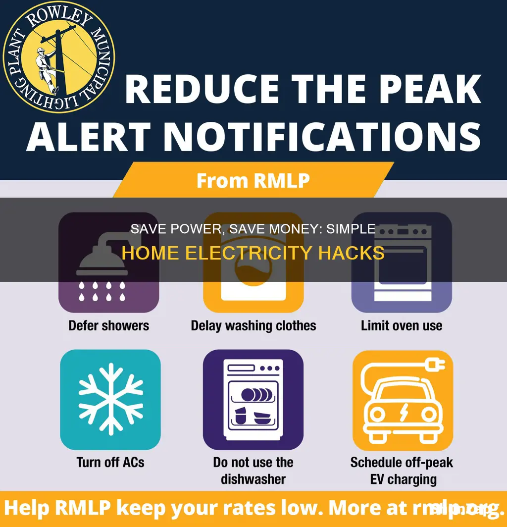 how to save electricity at home singapore
