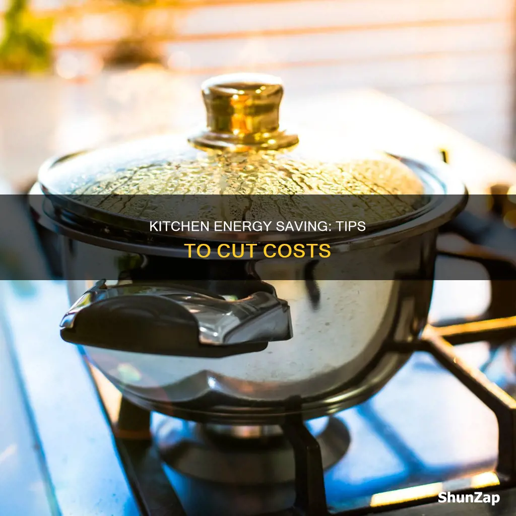 how to save electricity in the kitchen