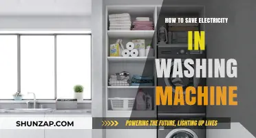 Save Energy, Save Money: Efficient Washing Machine Use