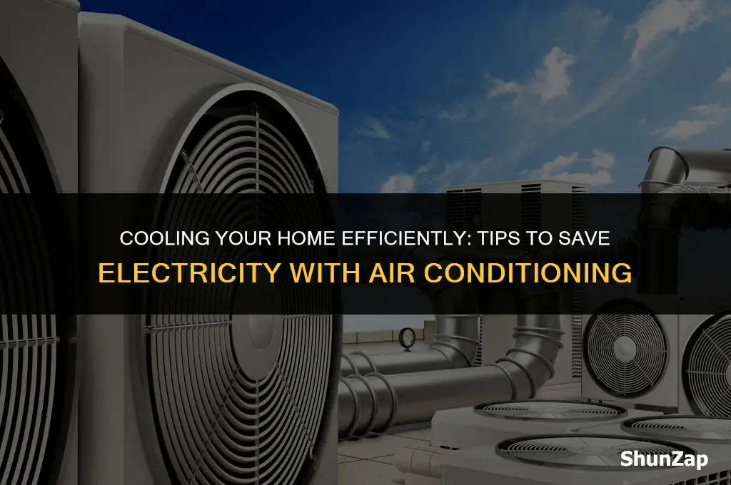 how to save electricity using aircon