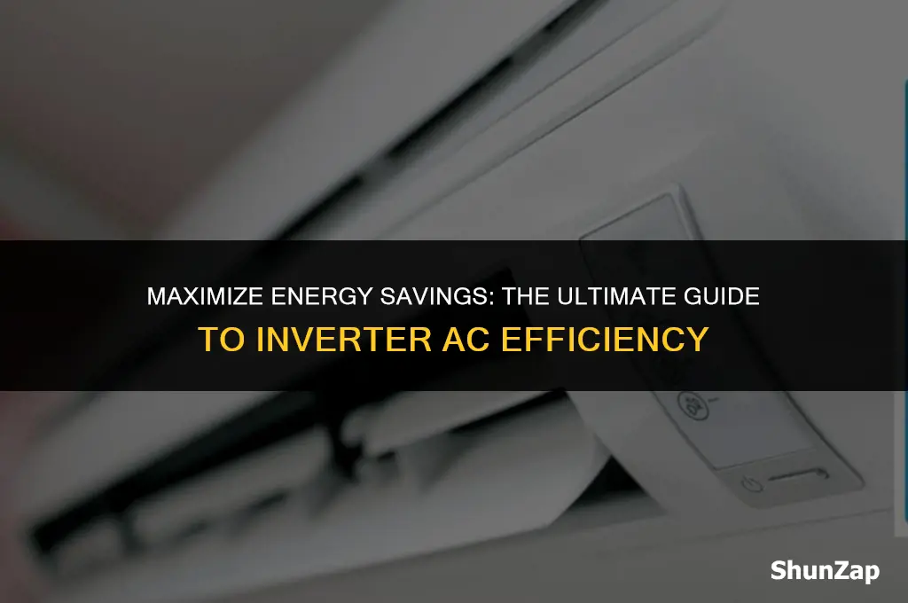 how to save electricity using inverter ac