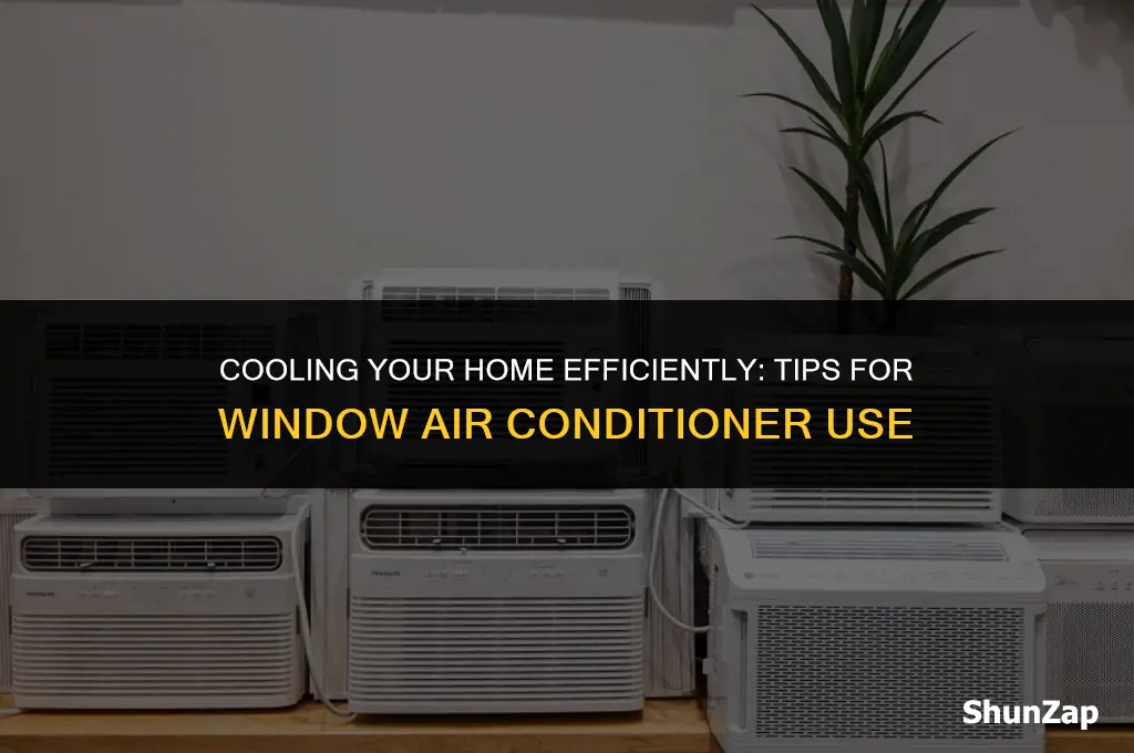 how to save electricity using window type aircon