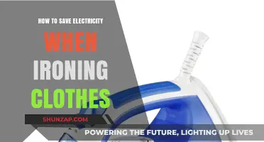 Ironing Clothes: Save Electricity with These Tips