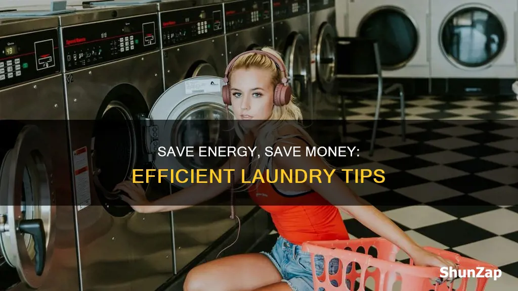 how to save electricity when washing clothes
