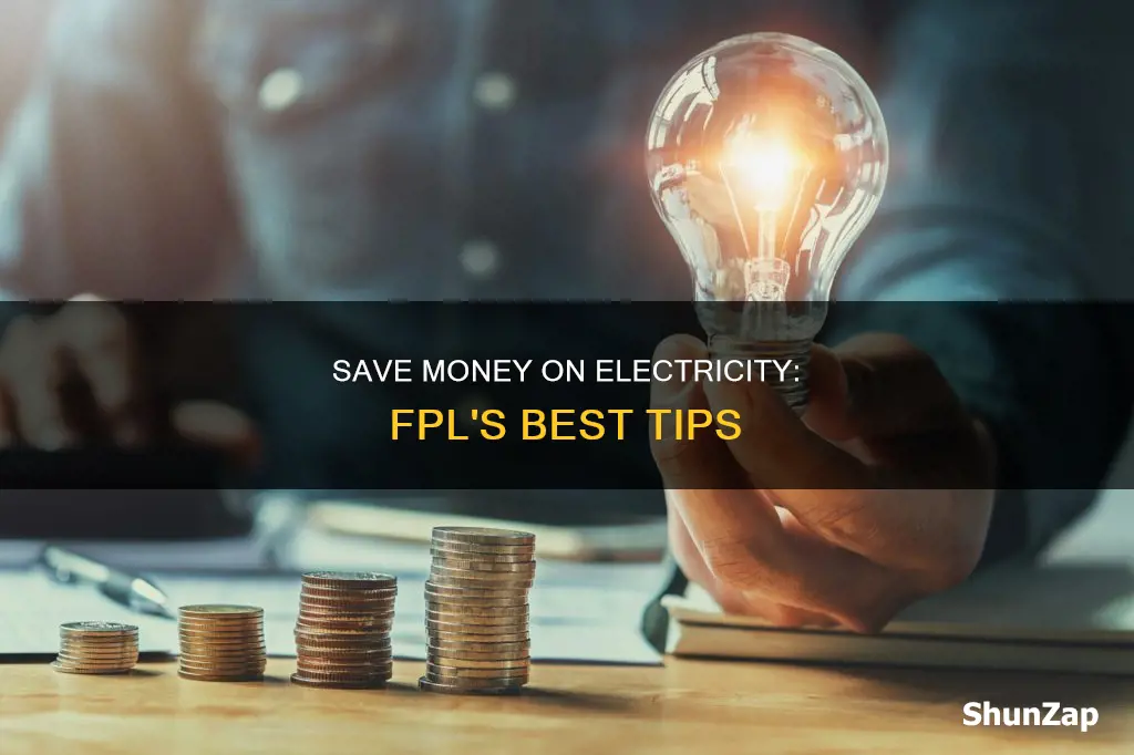how to save money on electricity fpl
