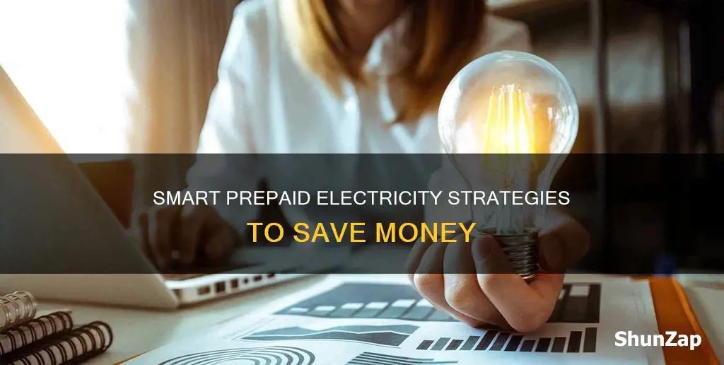 how to save money on prepaid electricity