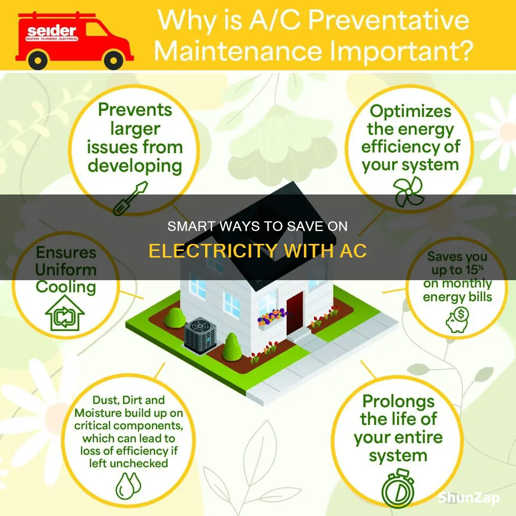 how to save on electricity with ac