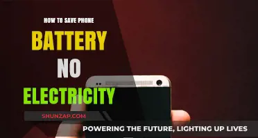 Extending Phone Battery Life Without Electricity