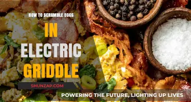Mastering Egg Scrambling on an Electric Griddle